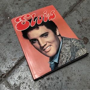 Vintage Rare 1976 ELVIS The King Large Coffee Table
Book